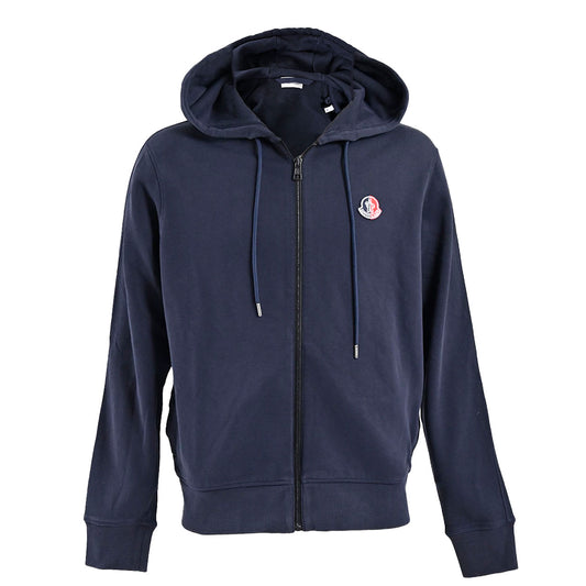 モンクレール MONCLER ジップアップパーカー 83977 80451 742 ネイビー メンズ 【ラスト1点 Sサイズ】  ギフト プレゼント