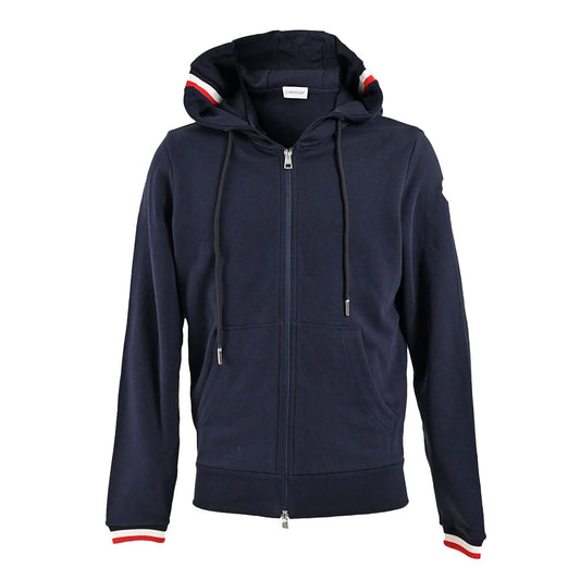 モンクレール MONCLER ジップアップパーカー 8501400 80507 778 ネイビー メンズ 【ラスト1点 XSサイズ】  ギフト プレゼント