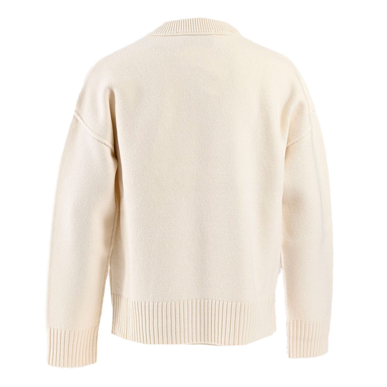 アミ AMI クルーネックセーター UKS838.018 154 ホワイト 2025AW