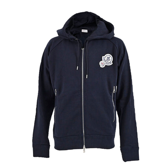 モンクレール MONCLER ジップアップパーカー 8G70300 V8101 773 ネイビー  メンズ