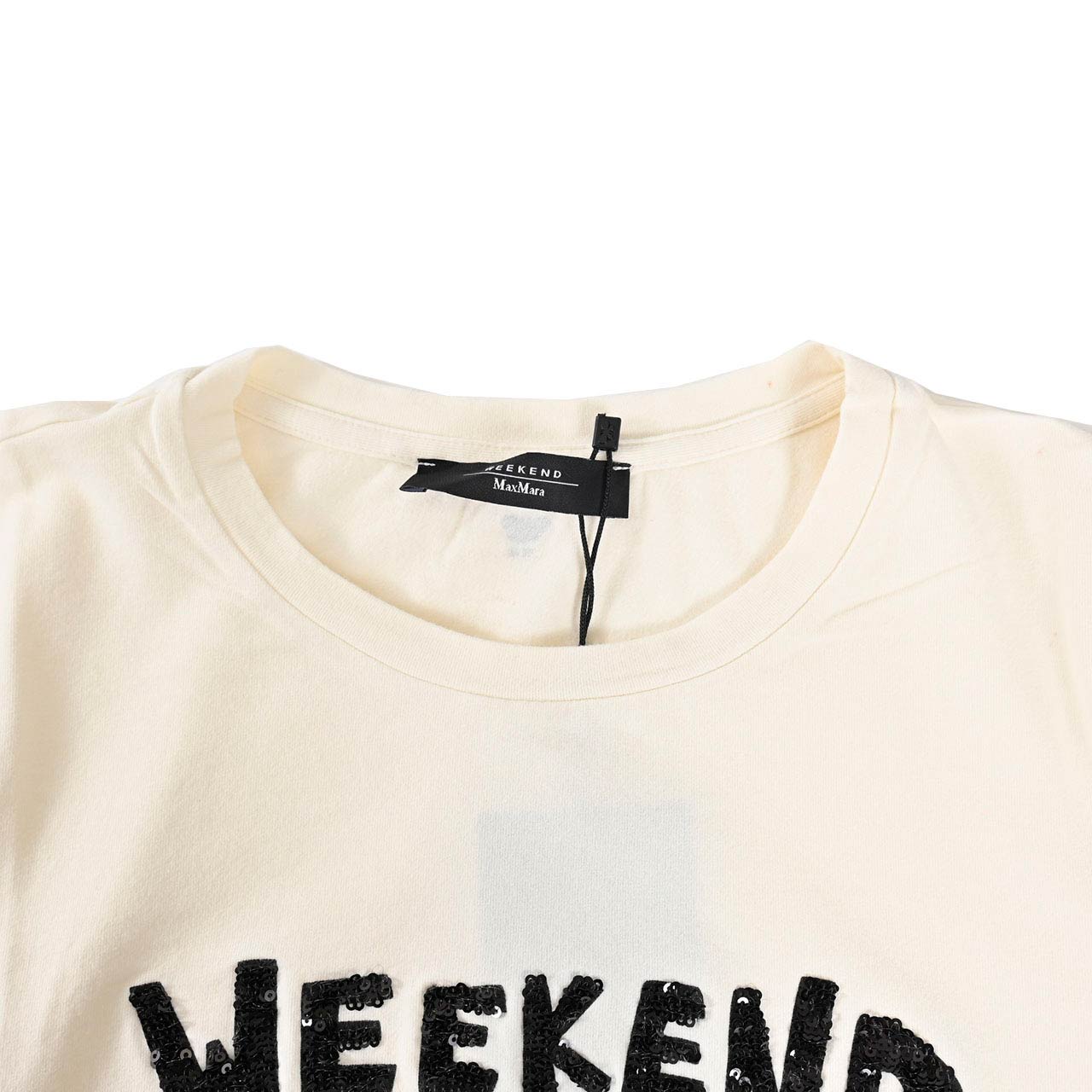 ウィークエンド マックスマーラ WEEKEND MAXMARA クルーネック長袖Ｔシャツ RENOIR 5946032600 001 クリーム レディース