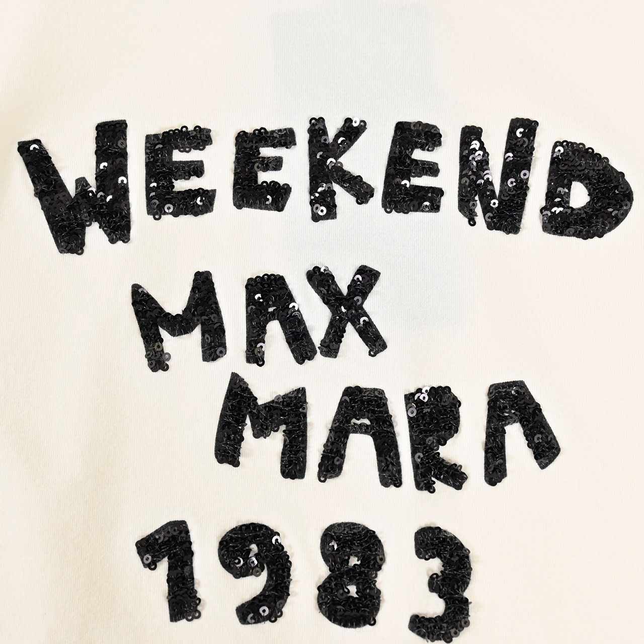 ウィークエンド マックスマーラ WEEKEND MAXMARA クルーネック長袖Ｔシャツ RENOIR 5946032600 001 クリーム レディース