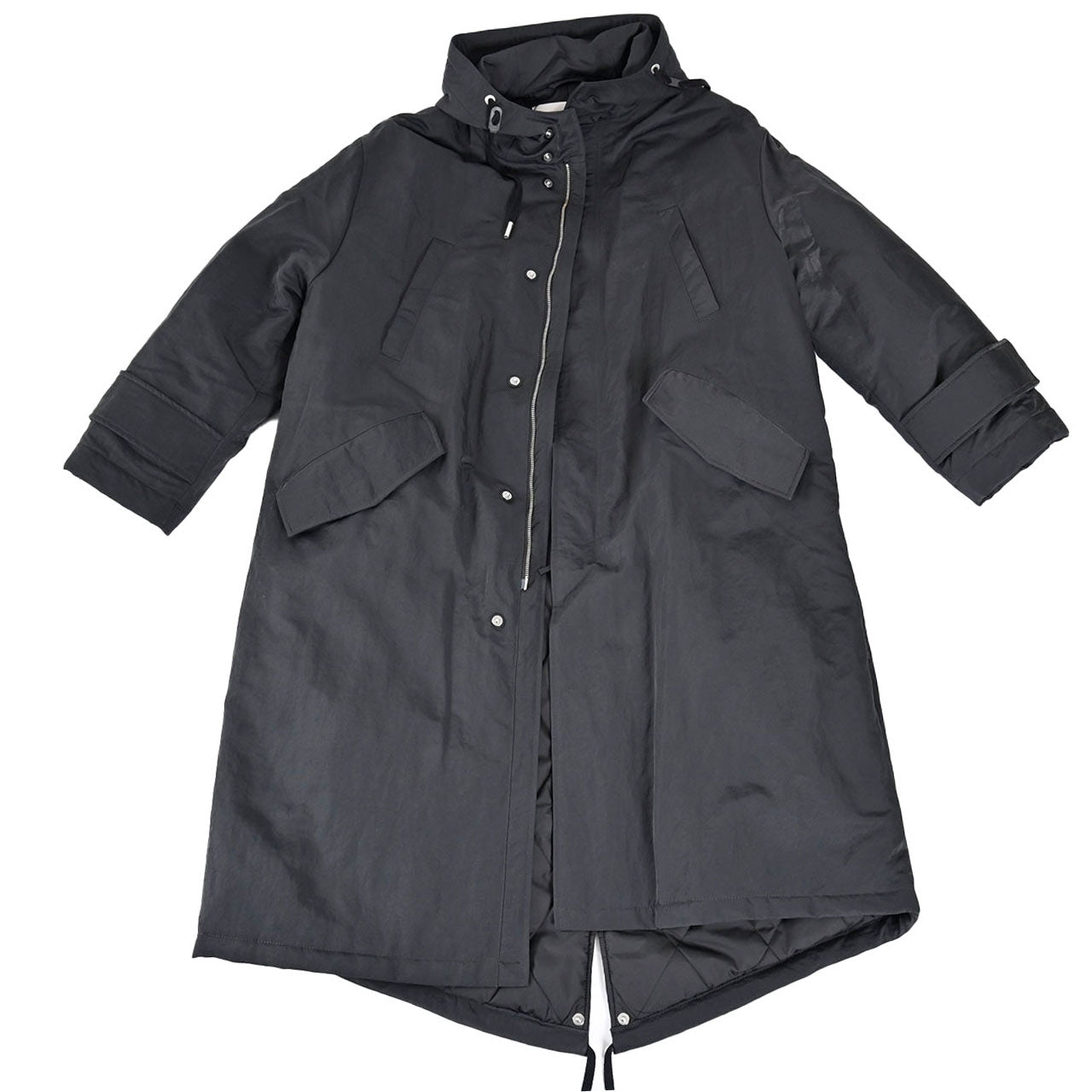 アミ AMI フード付コート HJK823.PA0035 020 グレー メンズ