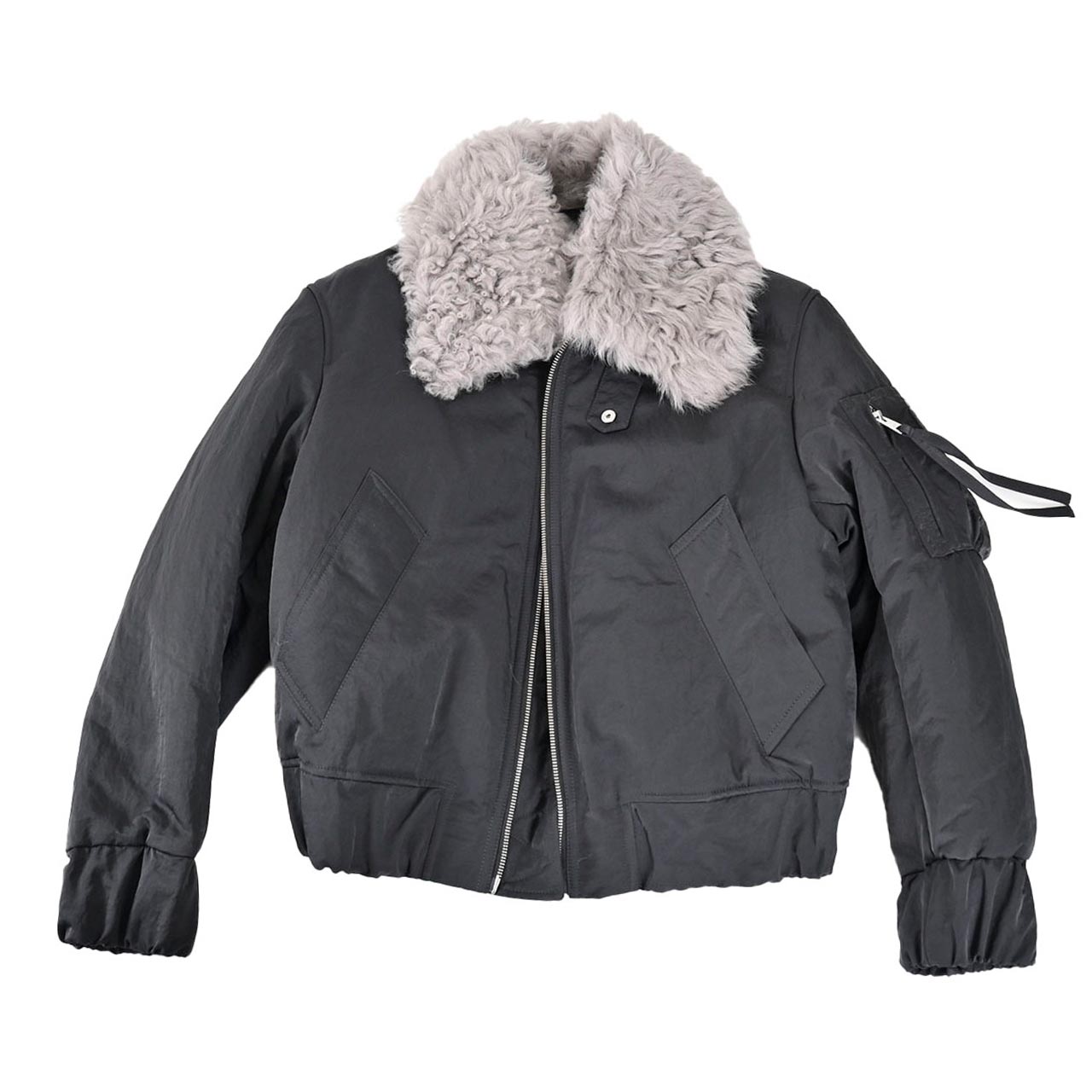 アミ AMI ブルゾン UJK821.PA0035 020 グレー メンズ