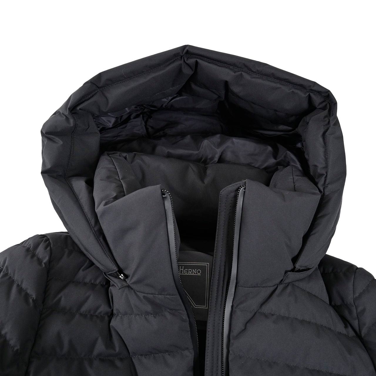 ヘルノ HERNO ダウンコート PI002091D 12840 9300 ブラック レディース