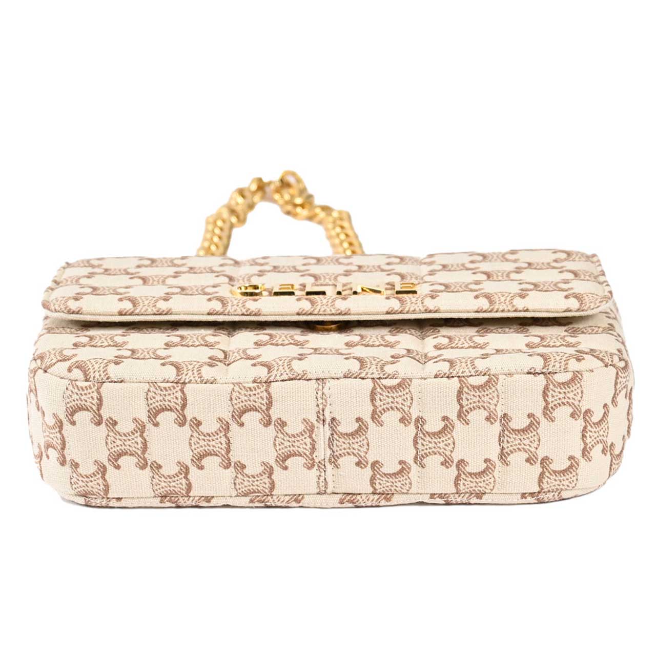 セリーヌ CELINE ショルダーバッグ マトラッセ モノグラム 11127 2EZ9 01BC 01BC ベージュ レディース