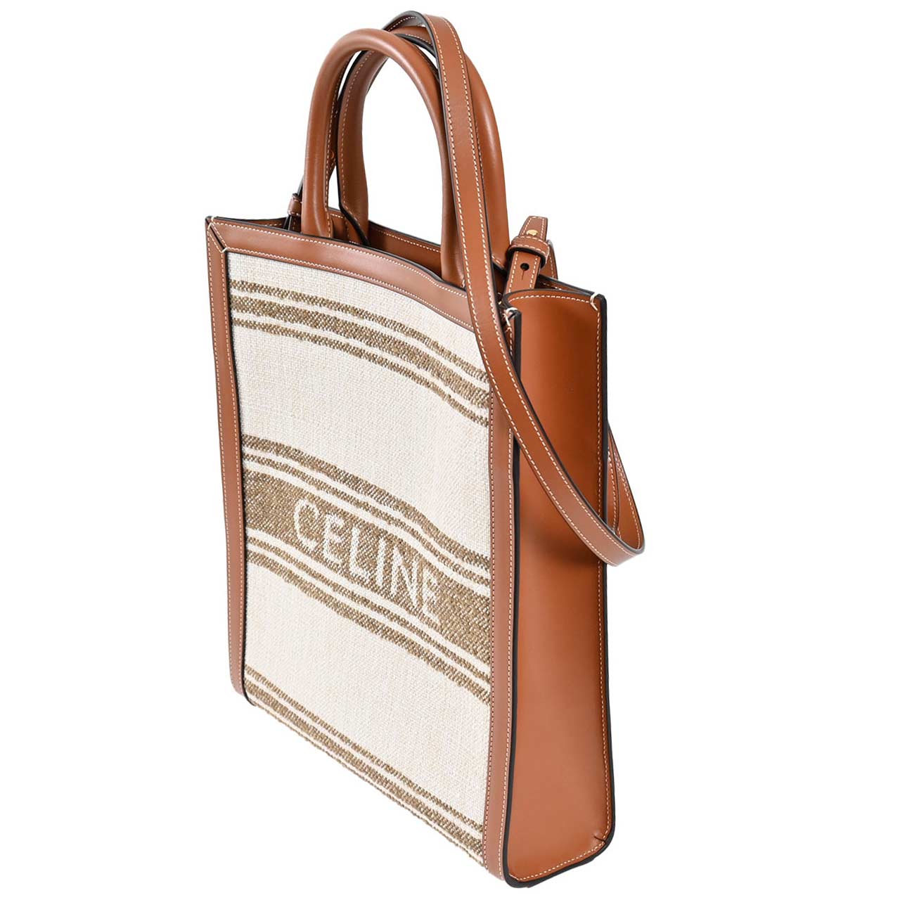 セリーヌ CELINE トートバッグ スモールバーティカル カバ 19208 2EZ5 18TN 18TN ベージュ レディース