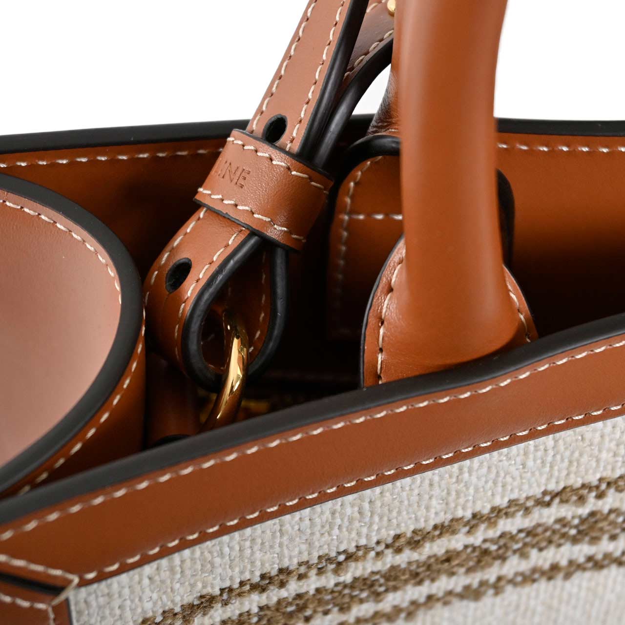 セリーヌ CELINE トートバッグ スモールバーティカル カバ 19208 2EZ5 18TN 18TN ベージュ レディース