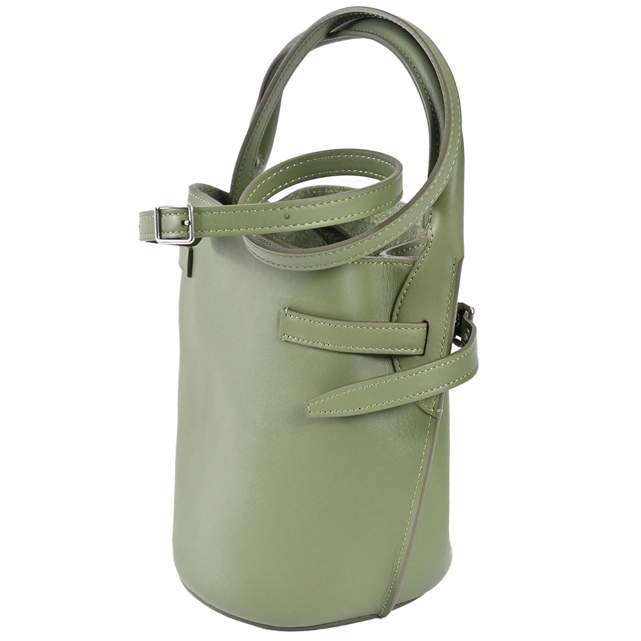 セリーヌ CELINE ショルダーバッグ ビッグバッグ ナノ バゲット 18724 3A4T 15LK 15LK グリーン レディース