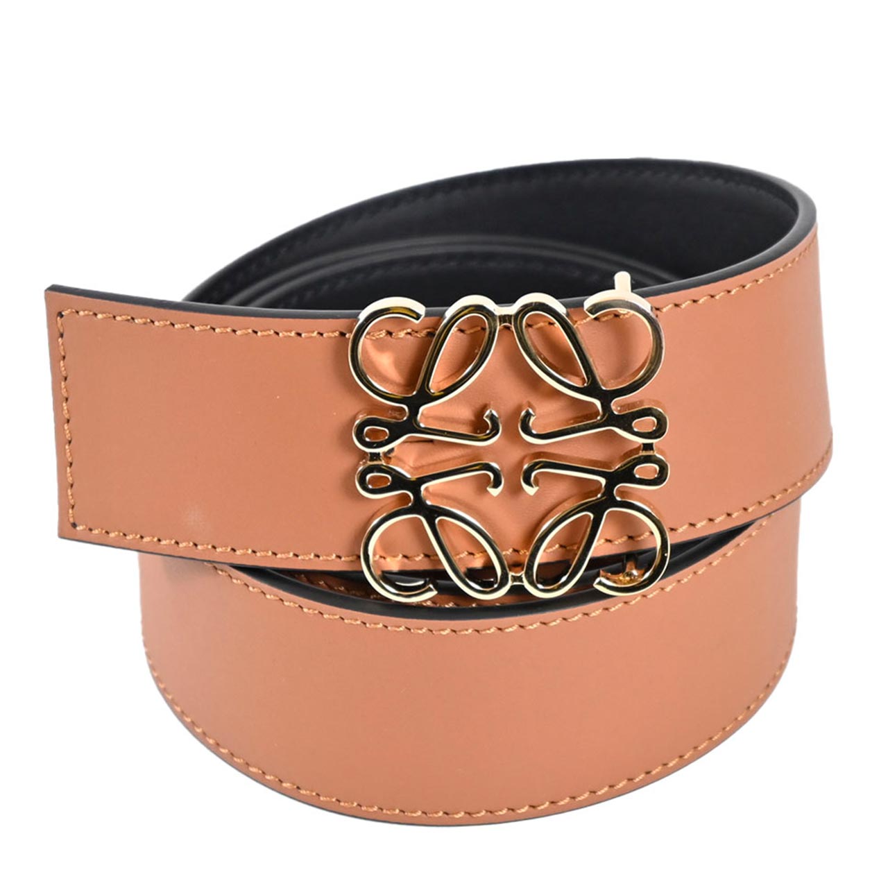 ロエベ LOEWE ベルト 51501010 2544 ブラウン レディース