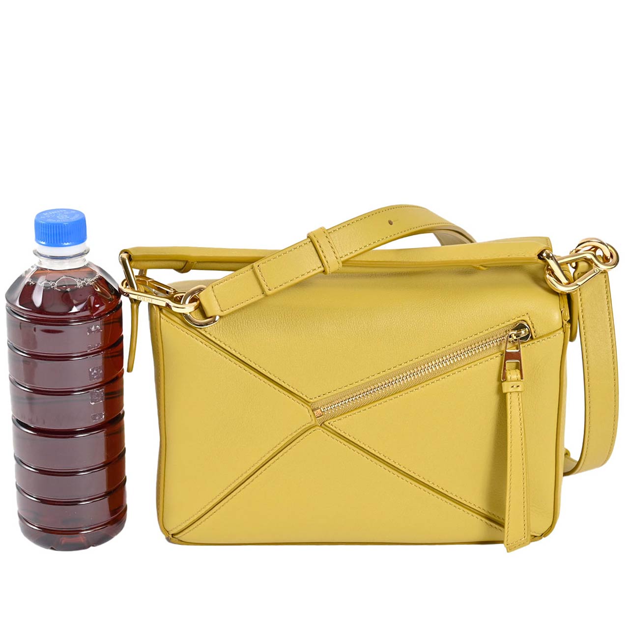 ロエベ LOEWE ショルダーバッグ パズルバッグ スモール 32230S21 6048 イエロー レディース