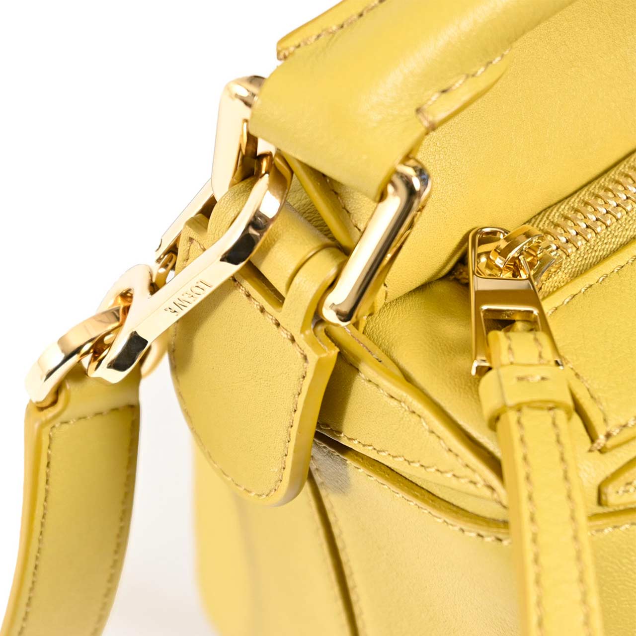 ロエベ LOEWE ショルダーバッグ パズルバッグ スモール 32230S21 6048 イエロー レディース