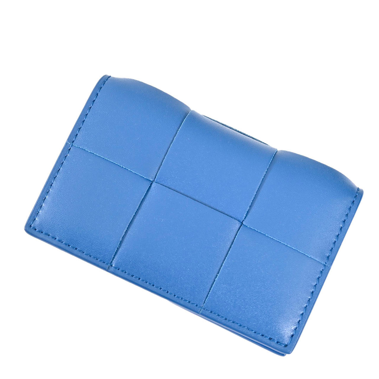 ボッテガ ヴェネタ BOTTEGA VENETA 名刺入れ 748053 VBWD2 4424 ブルー メンズ