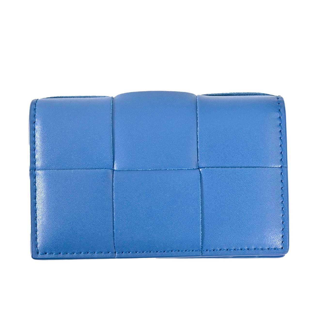 ボッテガ ヴェネタ BOTTEGA VENETA 名刺入れ 748053 VBWD2 4424 ブルー メンズ