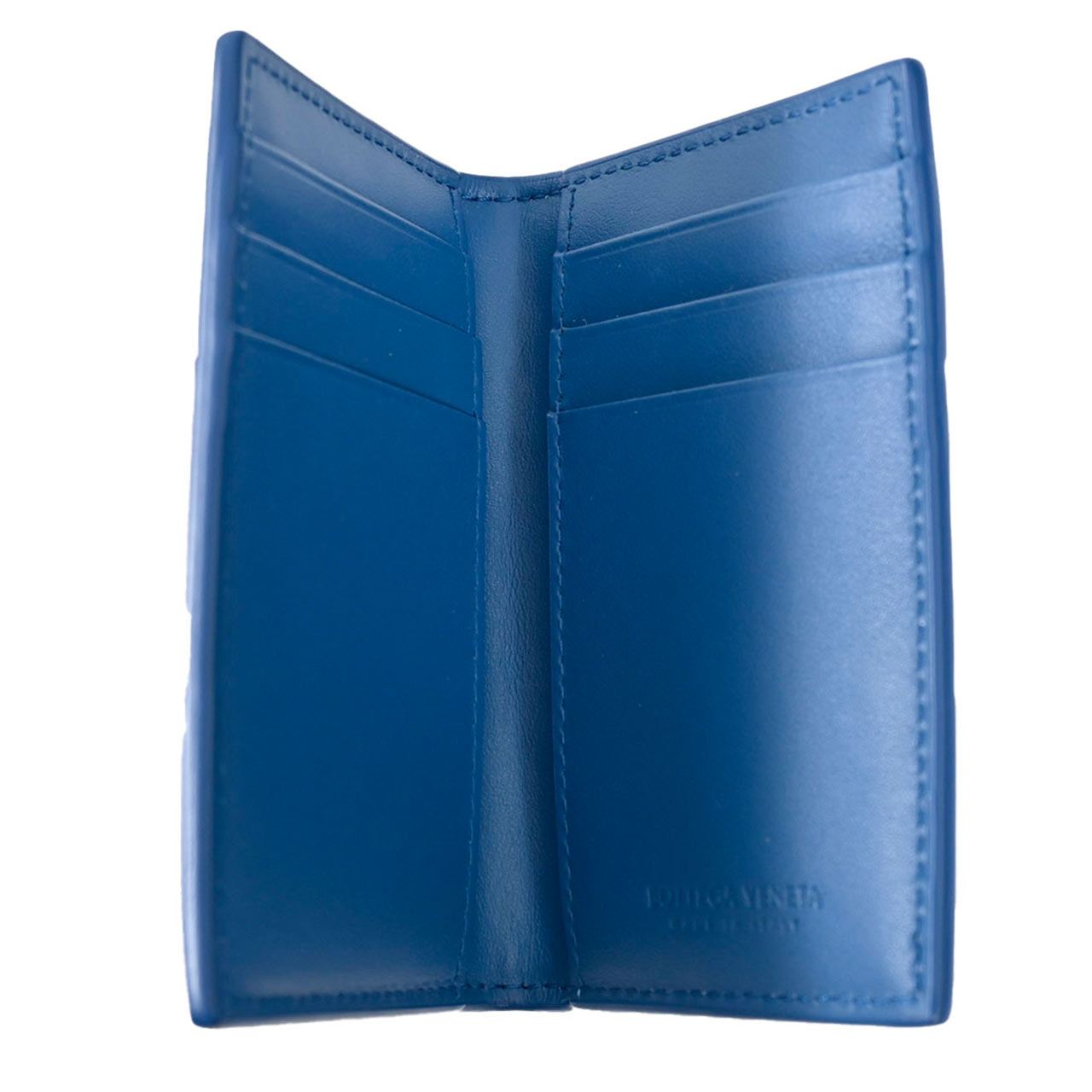 ボッテガ ヴェネタ BOTTEGA VENETA 名刺入れ 748053 VBWD2 4424 ブルー メンズ