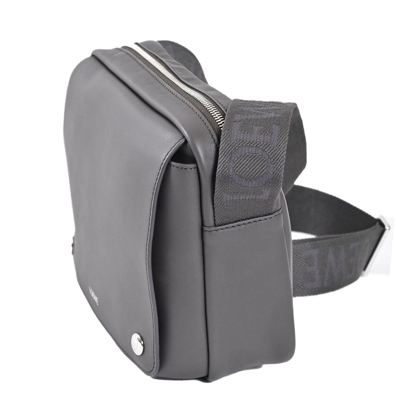 ロエベ LOEWE ショルダーバッグ PEBBLE MESSENGER MEDIUM BANBA73X03 1220 グレー メンズ