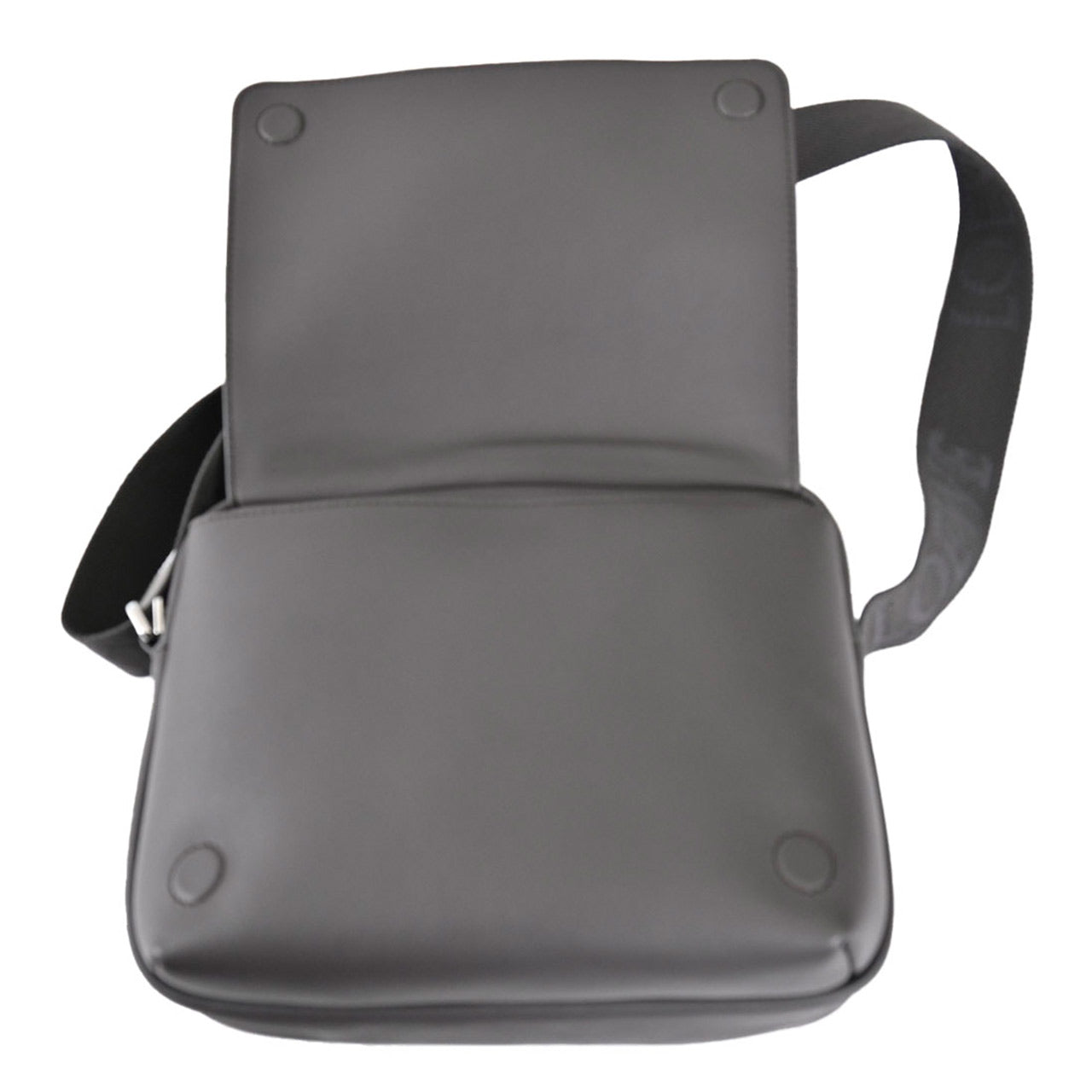 ロエベ LOEWE ショルダーバッグ PEBBLE MESSENGER MEDIUM BANBA73X03 1220 グレー メンズ