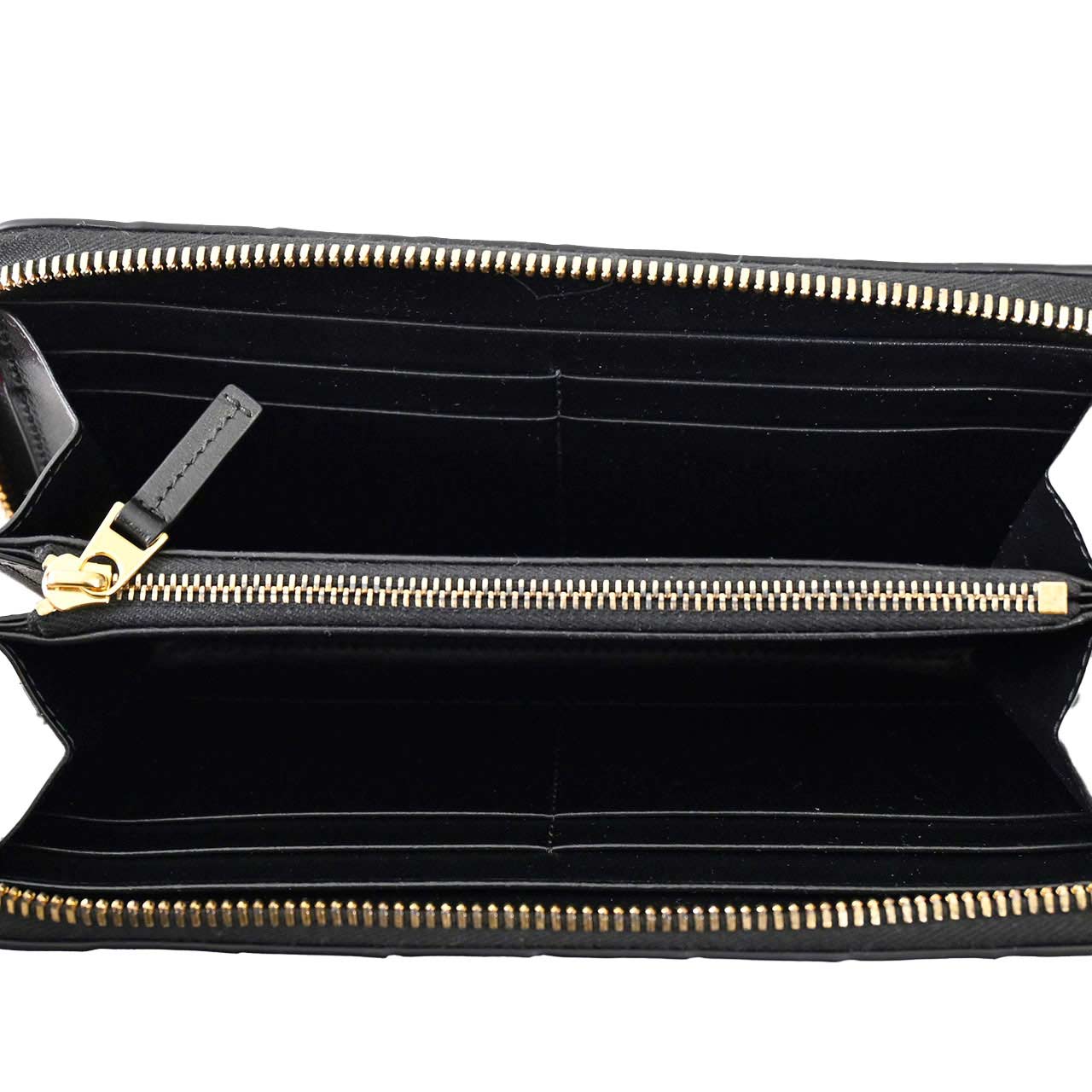 ボッテガ ヴェネタ BOTTEGA VENETA ラウンドファスナー長財布 742332 VCPP2 8425 ブラック メンズ