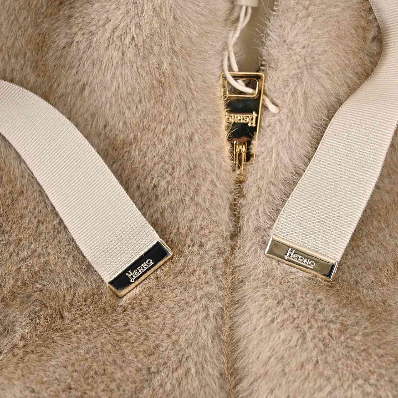 ヘルノ HERNO フード付きブルゾン GI000318D 12739 1985 ベージュ レディース