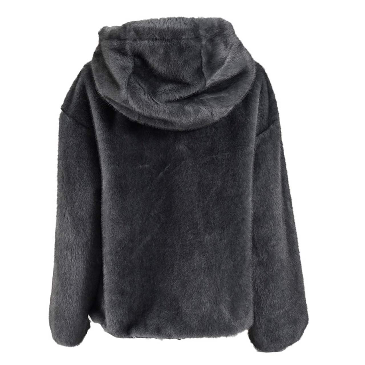 ヘルノ HERNO フード付きブルゾン GI000318D 12739 9480 グレー レディース