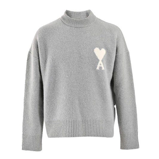 アミ AMI セーター UKS836.KN0135 058 グリーン メンズ