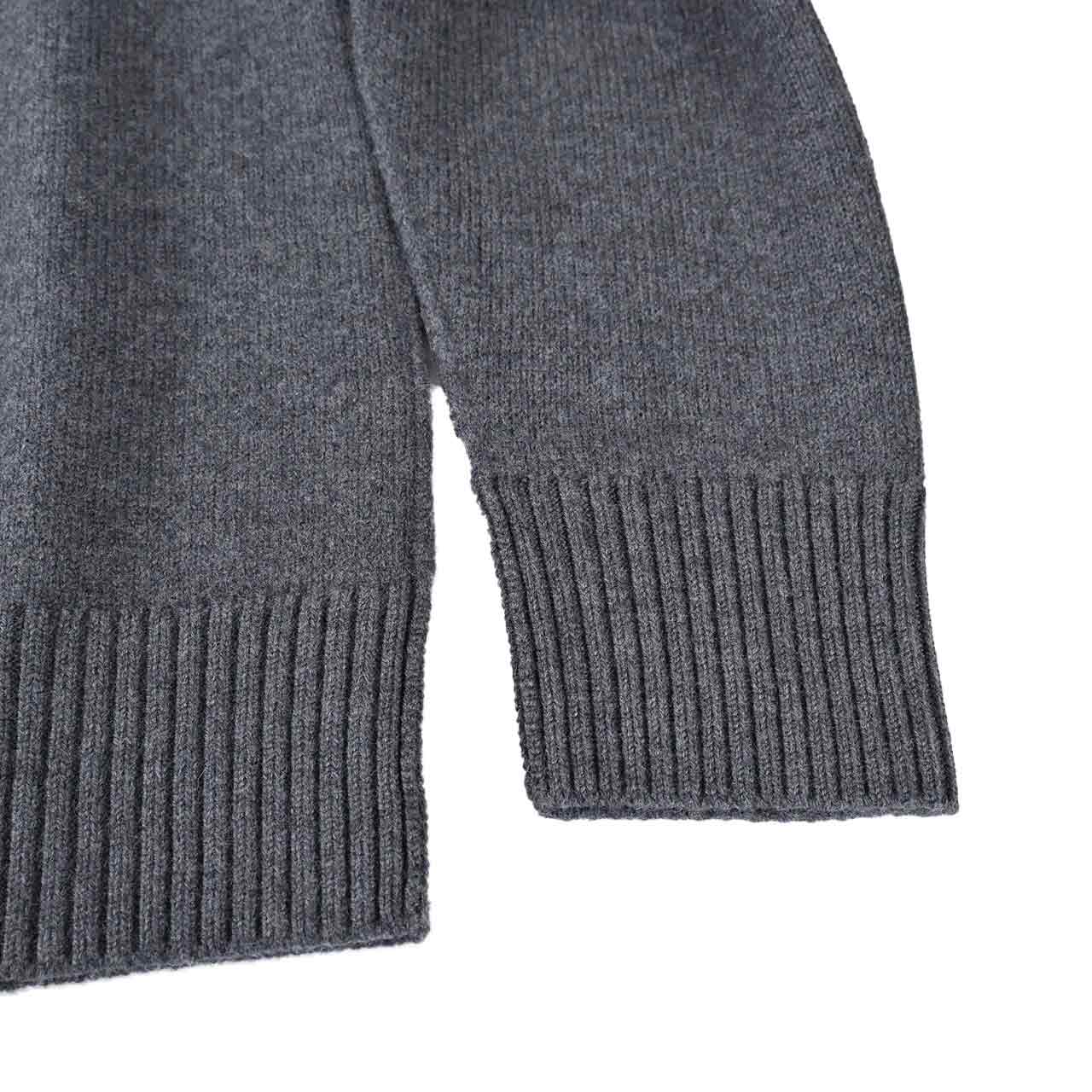 アミ AMI セーター UKS838.018 084 グレー メンズ