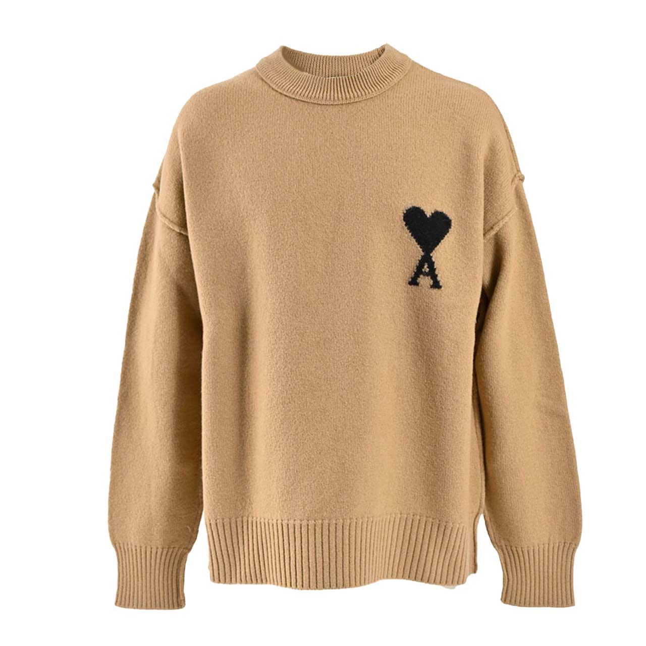 アミ AMI セーター UKS838.018 288 ブラウン メンズ