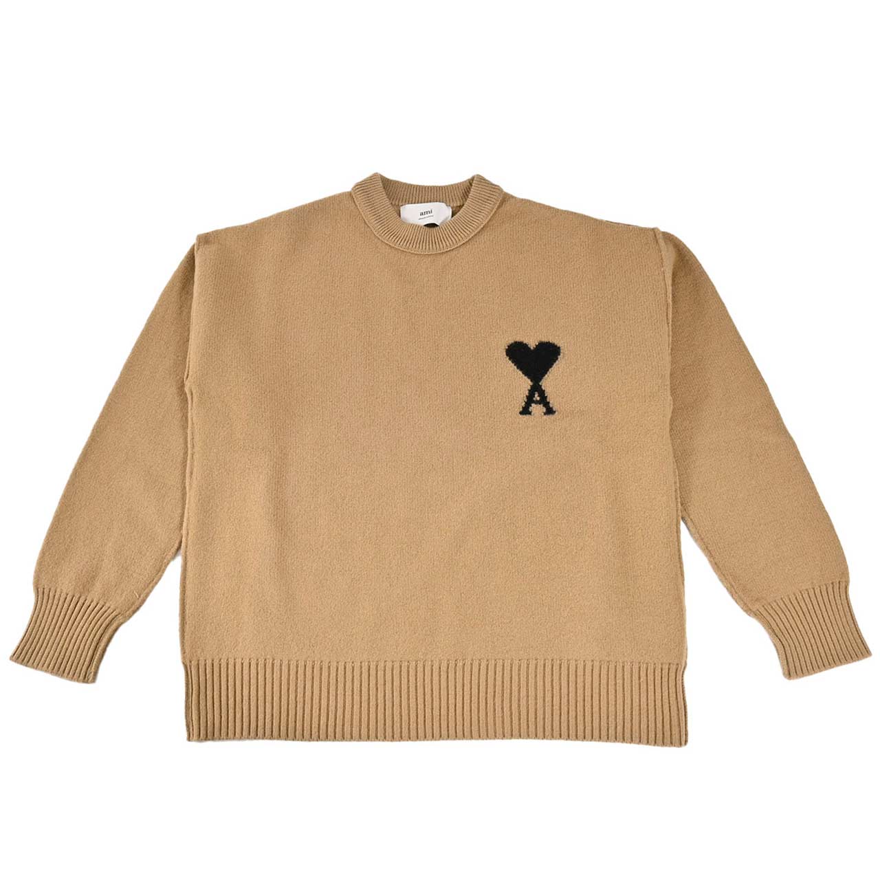 アミ AMI セーター UKS838.018 288 ブラウン メンズ