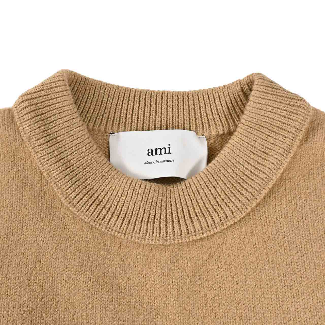 アミ AMI セーター UKS838.018 288 ブラウン メンズ