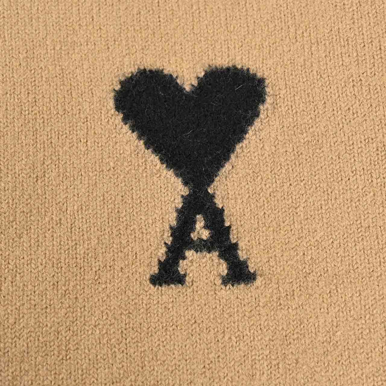 アミ AMI セーター UKS838.018 288 ブラウン メンズ