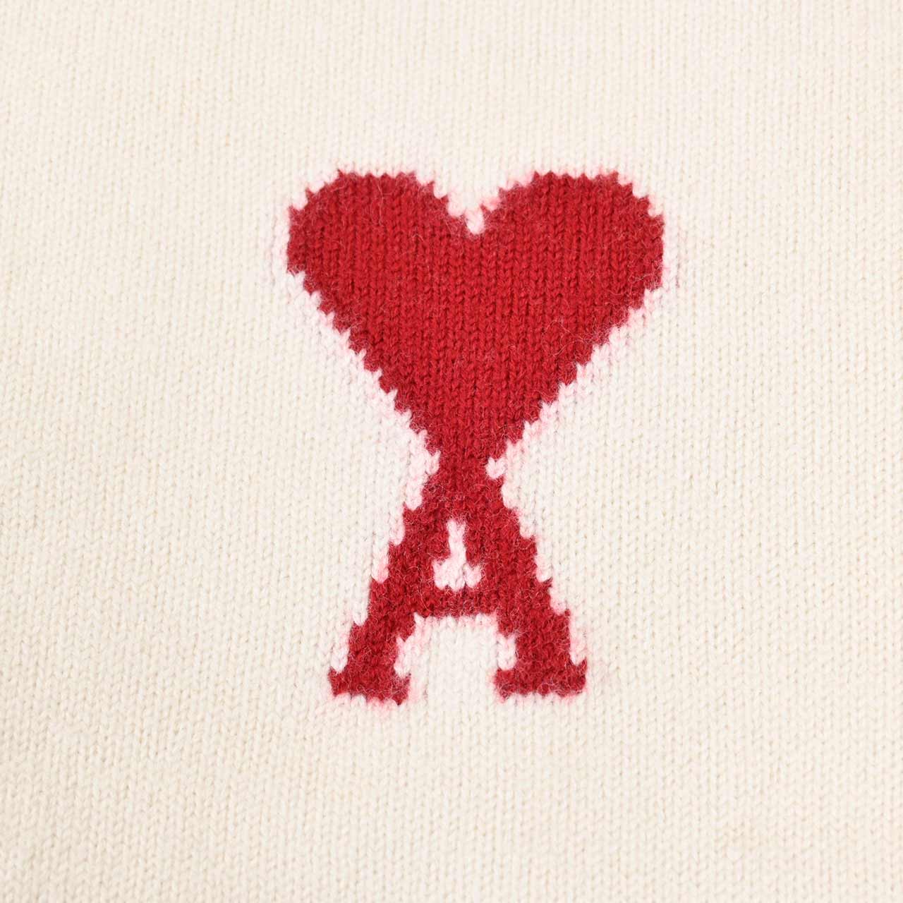 アミ AMI ハイネックセーター UKS839.018 154 ホワイト メンズ