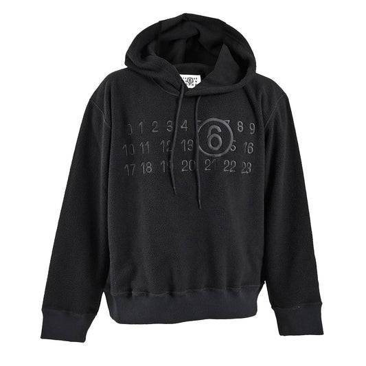 エムエムシックス メゾン マルジェラ MM6 Maison Margiela パーカー SH0GU0028 M20126 900 ブラック メンズ