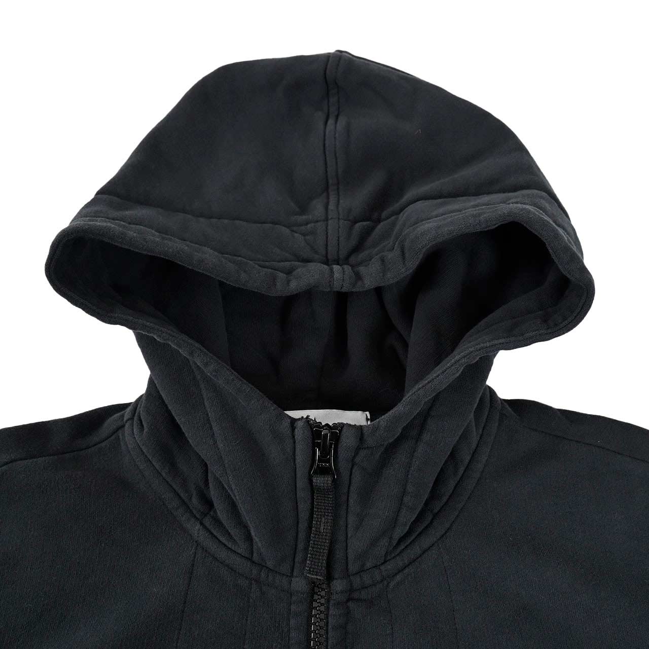 ストーン アイランド STONE ISLAND ジップアップパーカー K2S15 6100009 S0A20 V0029 ブラック メンズ