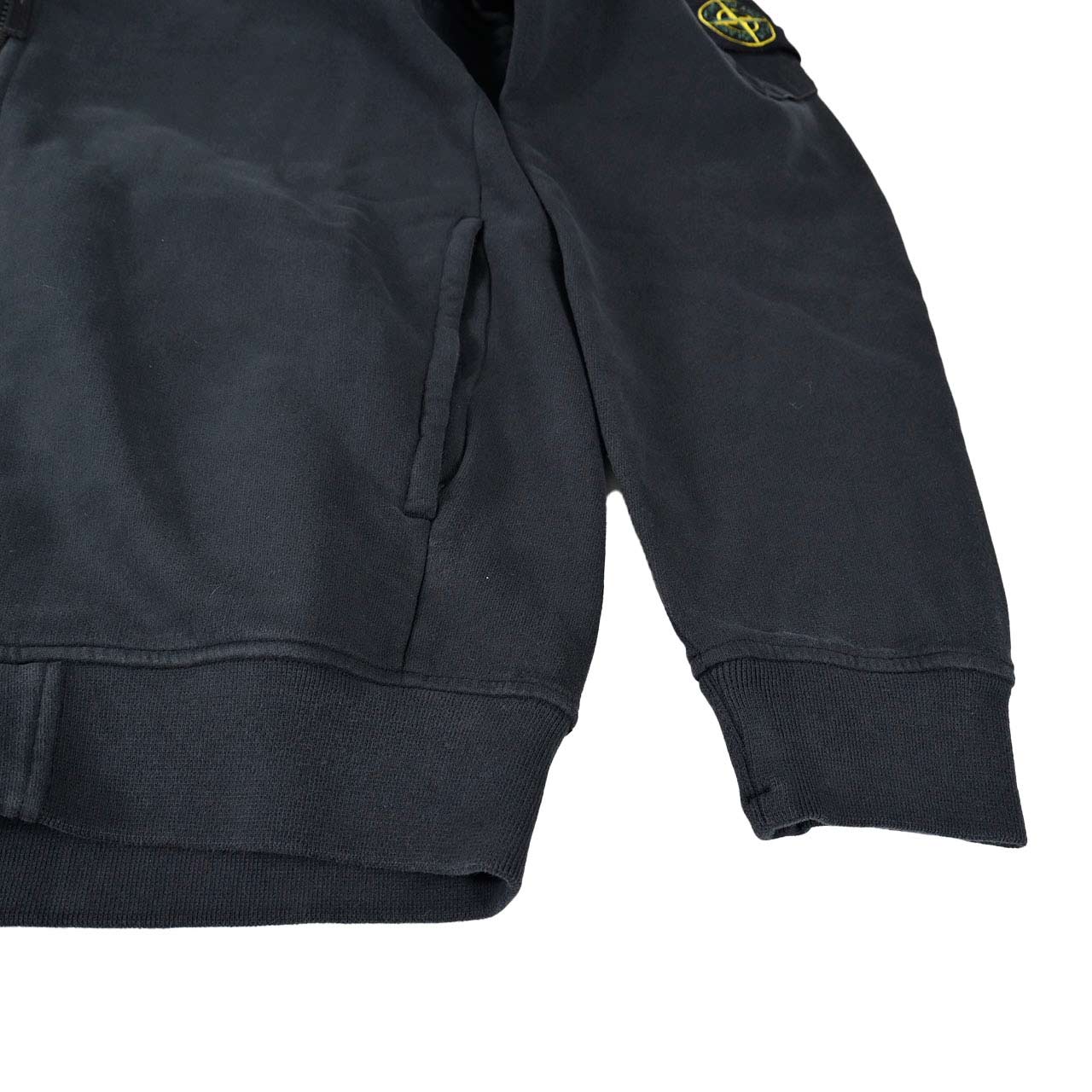 ストーン アイランド STONE ISLAND ジップアップパーカー K2S15 6100009 S0A20 V0029 ブラック メンズ