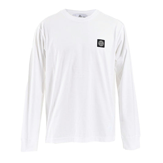 ストーン アイランド STONE ISLAND クルーネック長袖Ｔシャツ K2S15 2100028 S0013 V0001 ホワイト メンズ