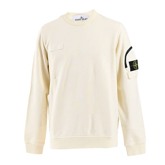 ストーン アイランド STONE ISLAND トレーナー K1S15 6100003 S0123 V0093 ホワイト メンズ