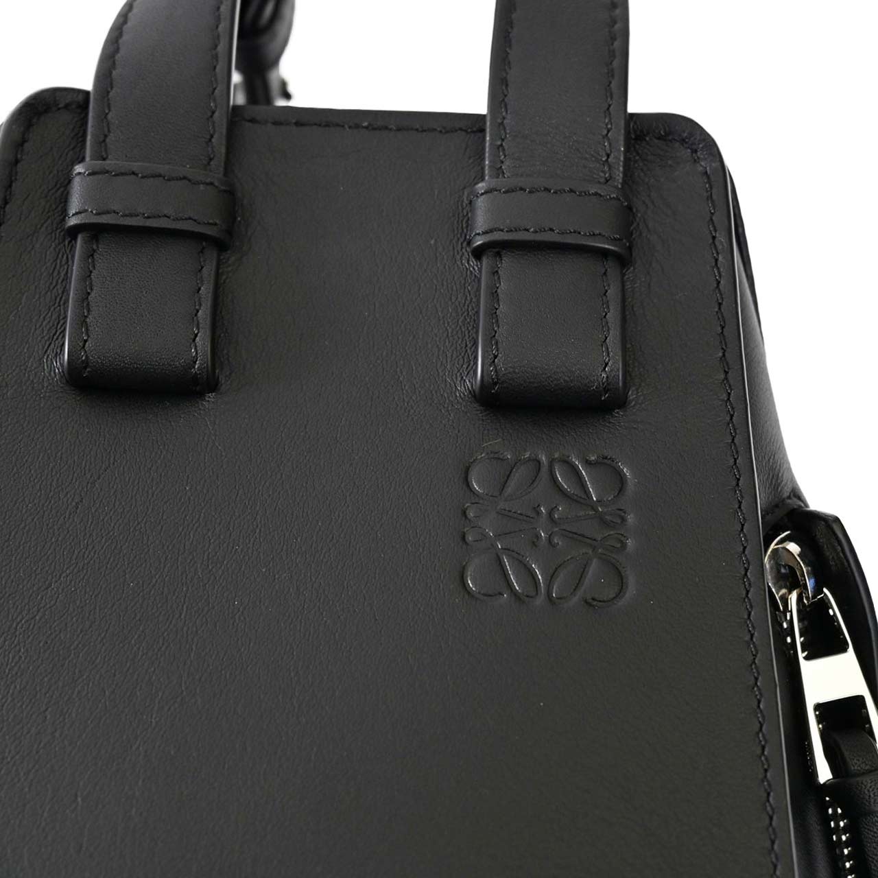 ロエベ LOEWE 2WAYバッグ HAMMOCK COMPACT A538H13X10 1100 ブラック レディース