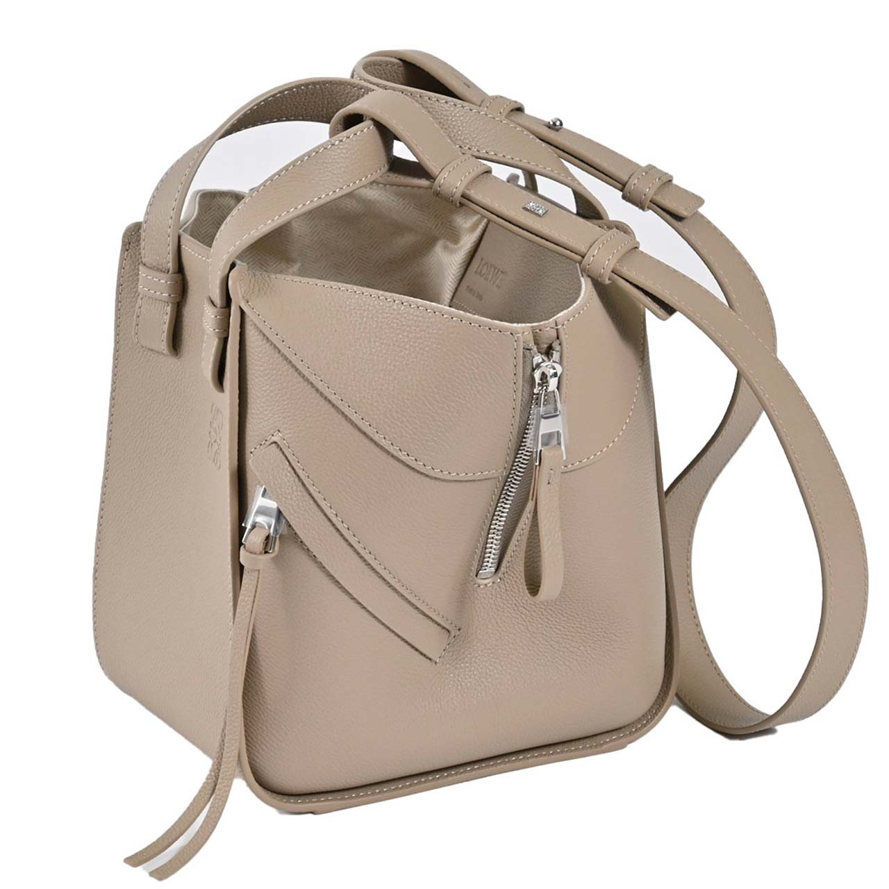 ロエベ LOEWE 2WAYバッグ HAMMOCK COMPACT A538H13X23 5541 ベージュ レディース