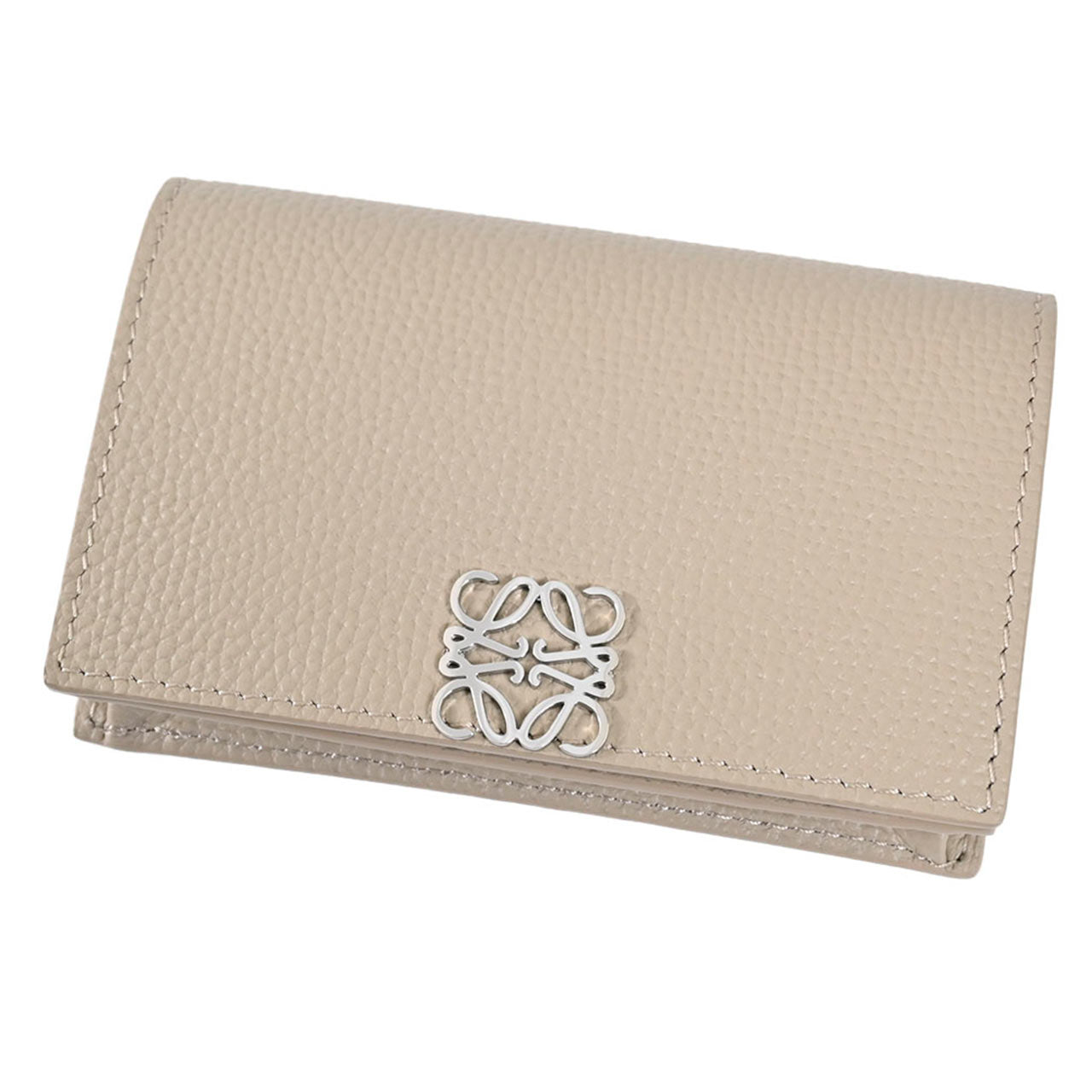 ロエベ LOEWE 名刺入れ ANAGRAM CARDHOLDER C821M97X08 5541 ベージュ レディース