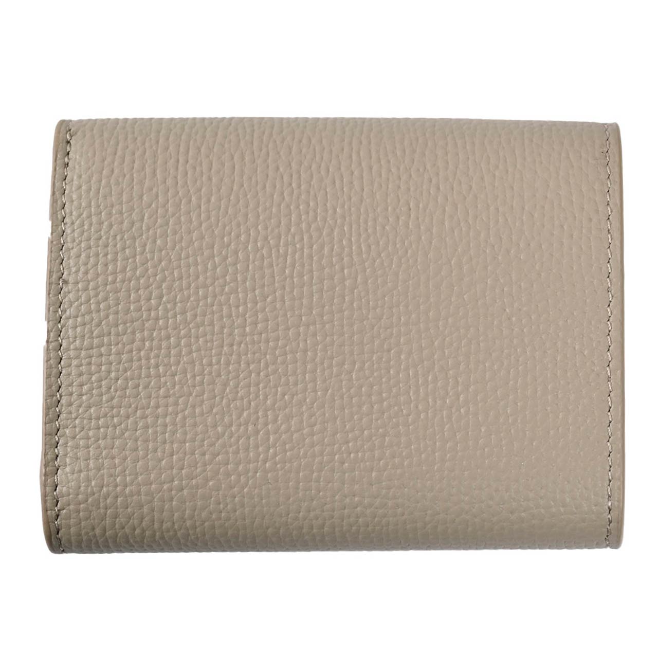 ロエベ LOEWE 三つ折り財布 ANAGRAM TRIFOLD C821TR2X16 5541 ベージュ レディース