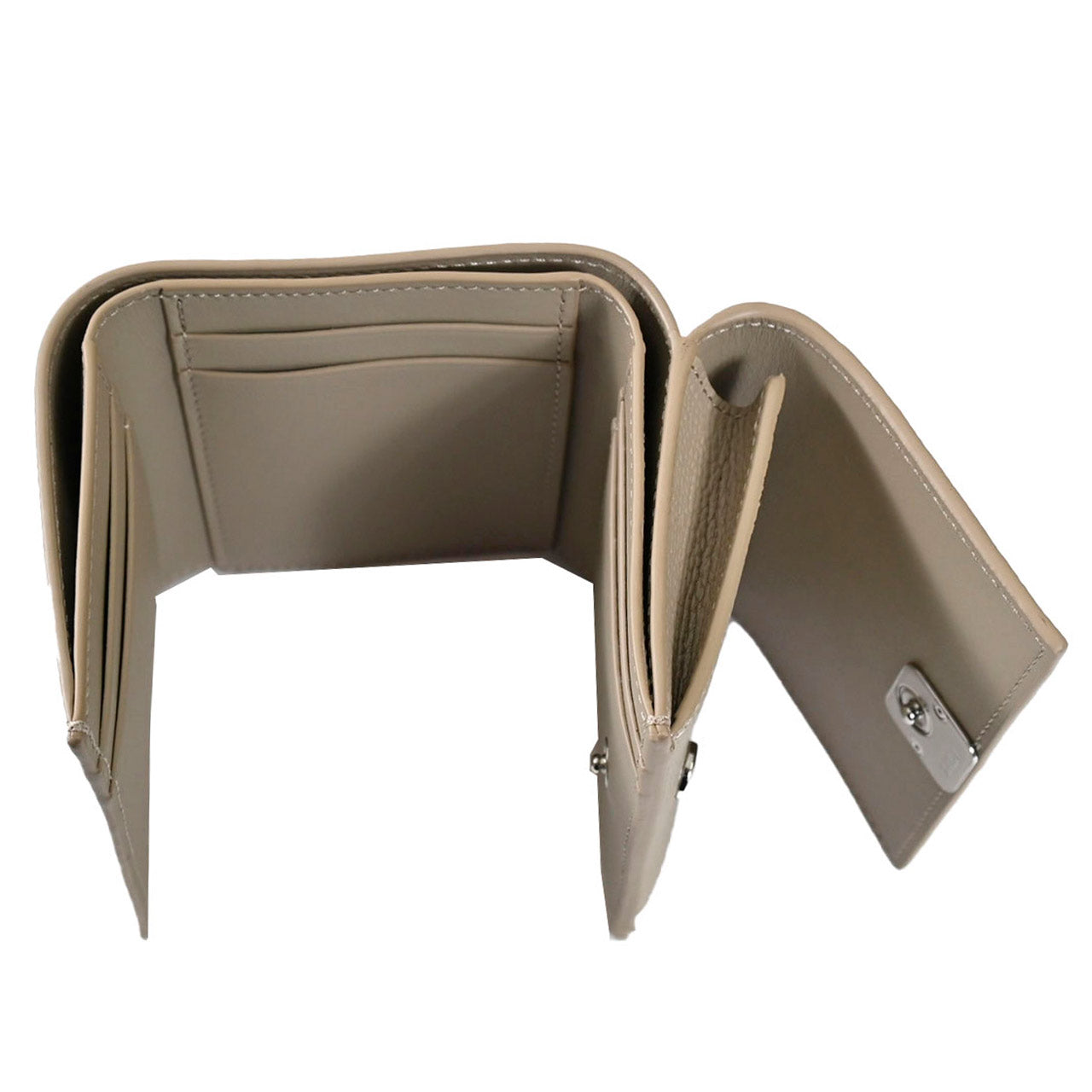 ロエベ LOEWE 三つ折り財布 ANAGRAM TRIFOLD C821TR2X16 5541 ベージュ レディース