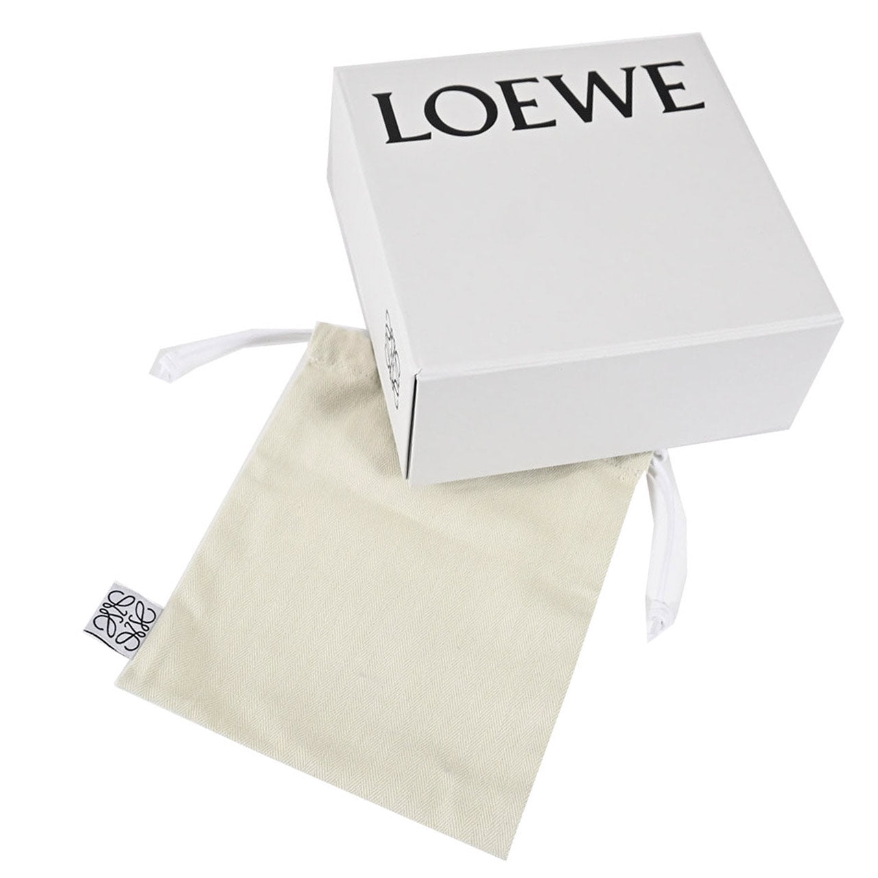 ロエベ LOEWE 三つ折り財布 ANAGRAM TRIFOLD C821TR2X16 5541 ベージュ レディース