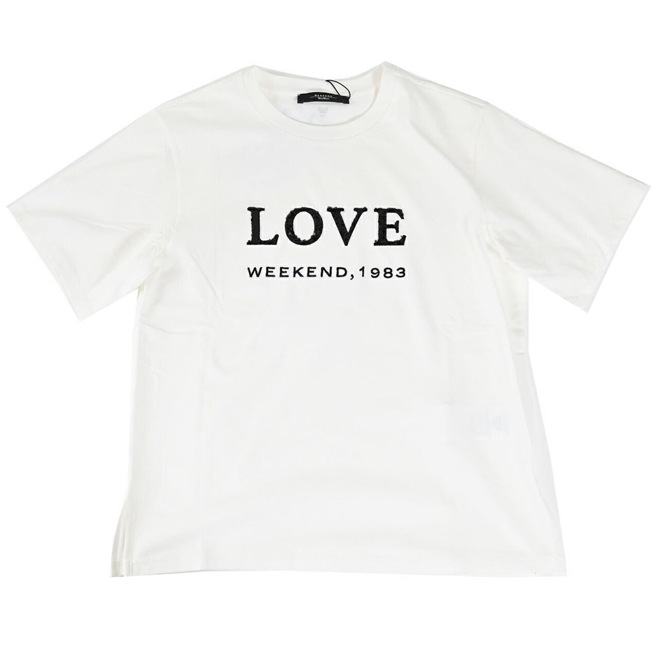 ウィークエンド マックスマーラ WEEKEND MAXMARA Tシャツ AGILE 59710616 001 ホワイト レディース 2026SS 2026年春夏新作