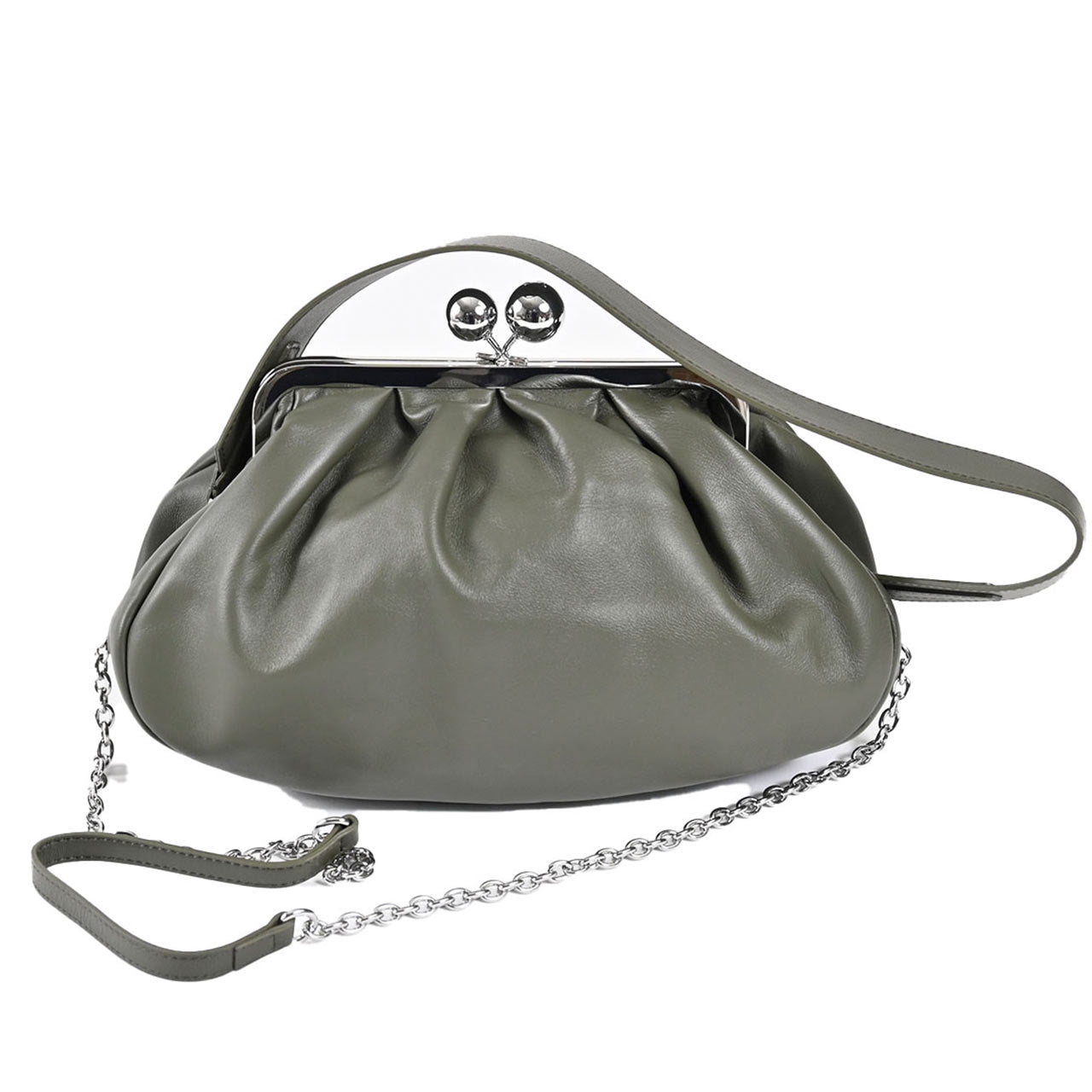 ウィークエンド マックスマーラ WEEKEND MAXMARA ショルダーバッグ CUBICO 55111746 090 グリーン レディース 2026SS 2026年春夏新作