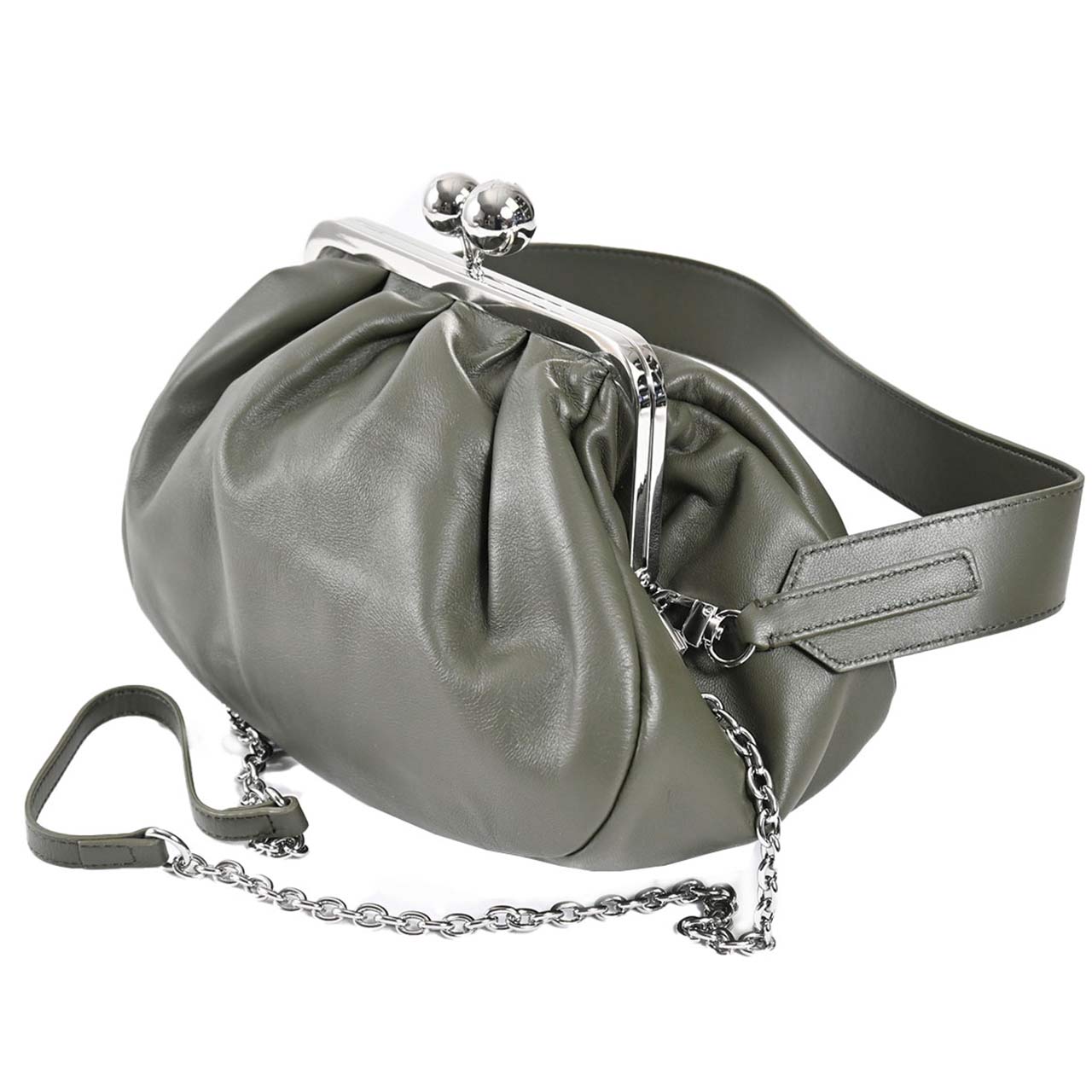 ウィークエンド マックスマーラ WEEKEND MAXMARA ショルダーバッグ CUBICO 55111746 090 グリーン レディース 2026SS 2026年春夏新作