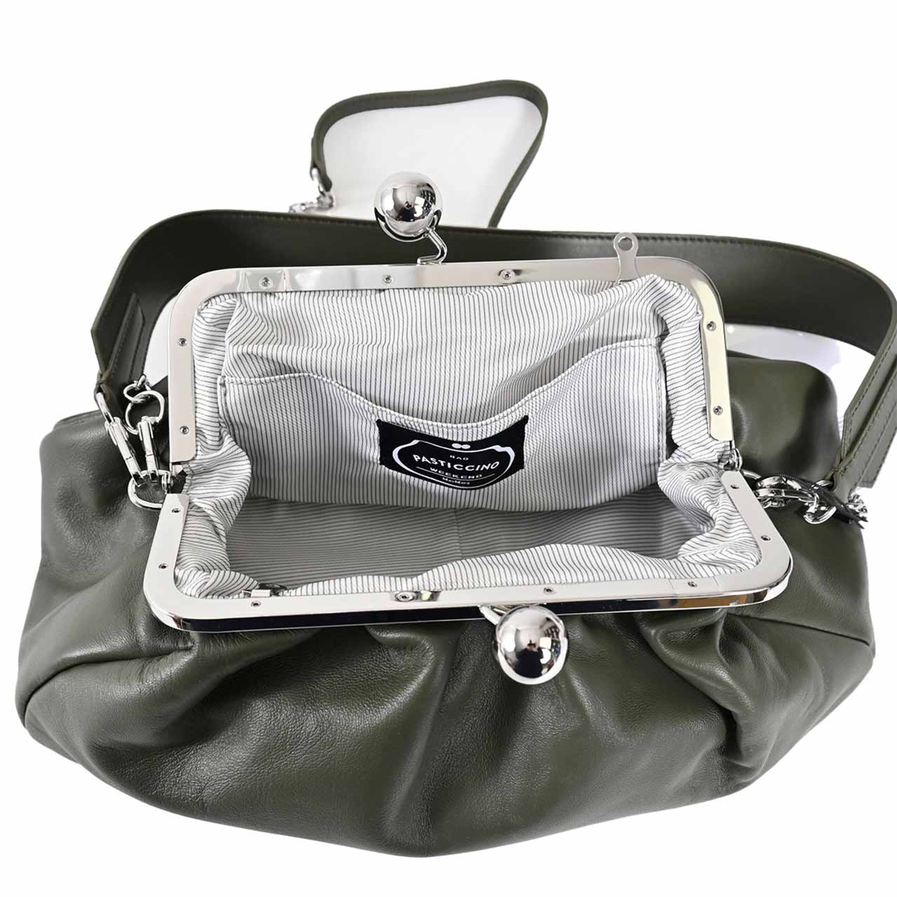 ウィークエンド マックスマーラ WEEKEND MAXMARA ショルダーバッグ CUBICO 55111746 090 グリーン レディース 2026SS 2026年春夏新作