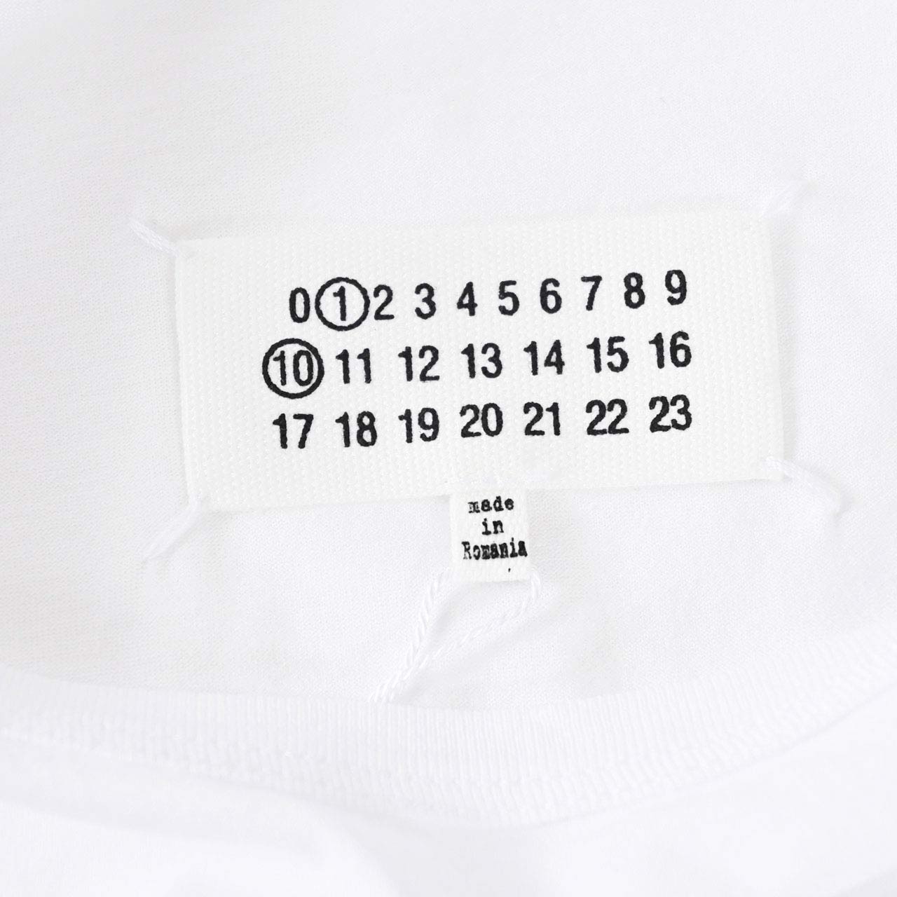 メゾン マルジェラ Maison Margiela Tシャツ S30GC0701 S22816 994 ホワイト メンズ