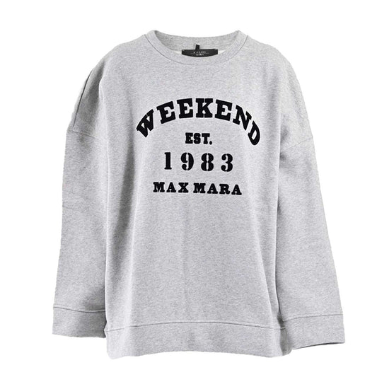 ウィークエンド マックスマーラ WEEKEND MAXMARA トレーナー GOMMOSO 59210416 002 グレー レディース  2026SS 2026年春夏新作