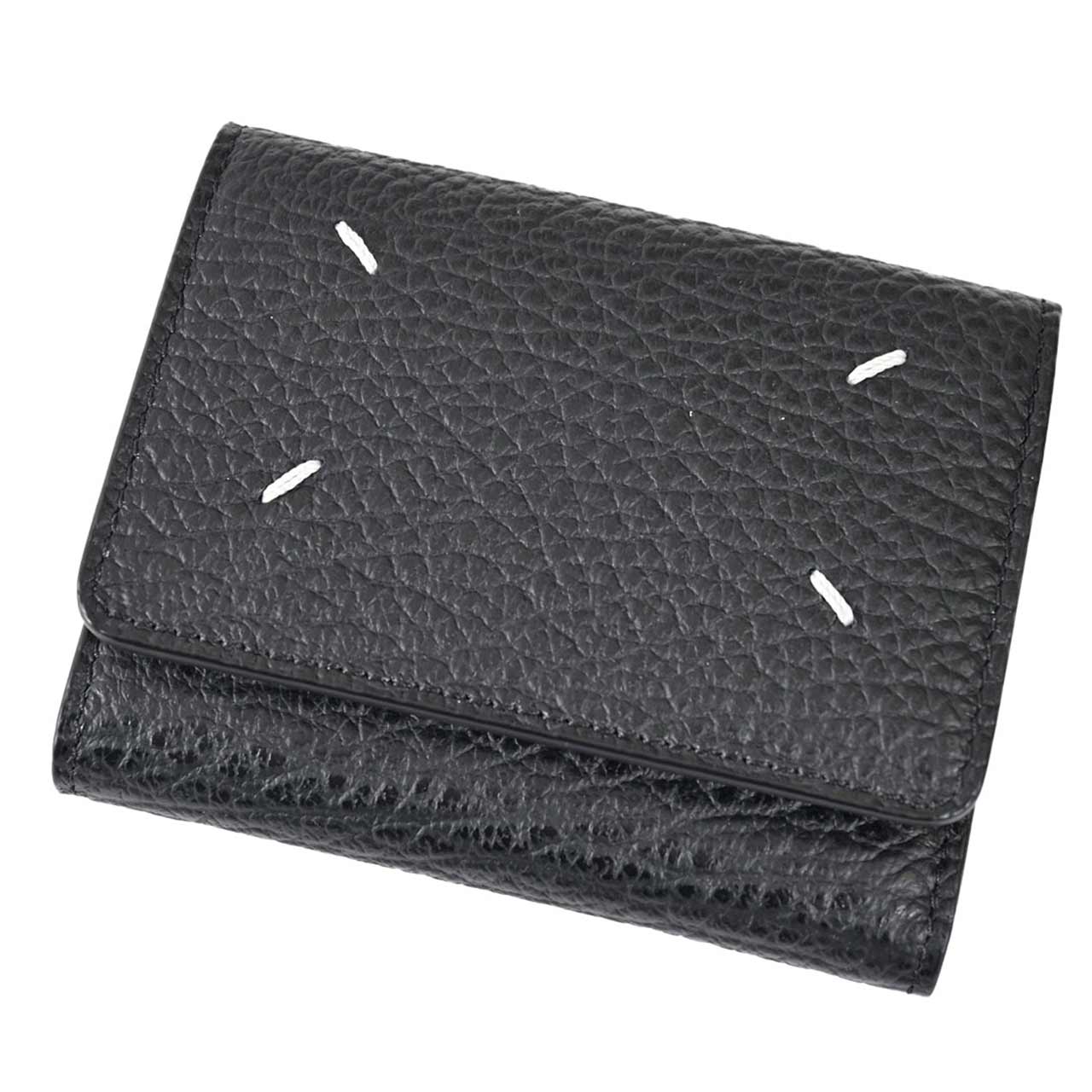 メゾン マルジェラ Maison Margiela 三つ折り財布 SA3UI0010 P4455 T8013 ブラック レディース