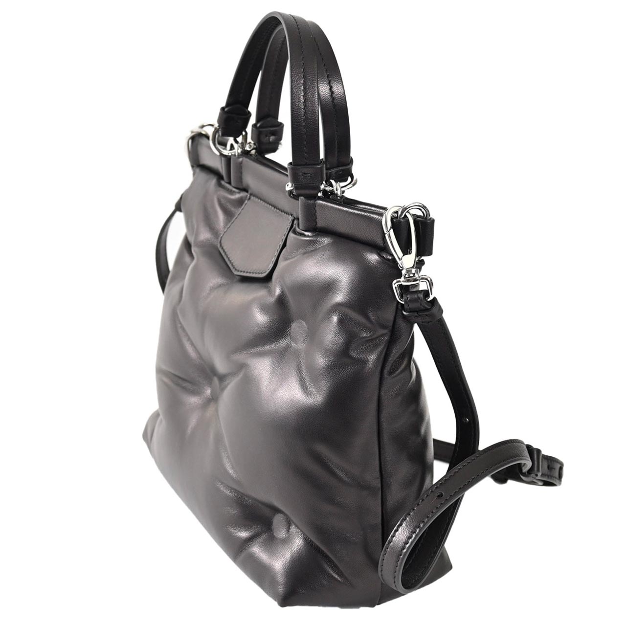 メゾン マルジェラ Maison Margiela 2WAYバッグ GLAM SLAM SMALL S56WD0133 P8840 T8013 ブラック レディース